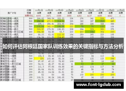 如何评估阿根廷国家队训练效果的关键指标与方法分析