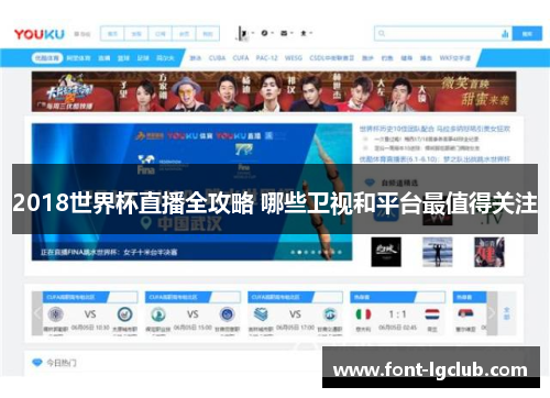 2018世界杯直播全攻略 哪些卫视和平台最值得关注