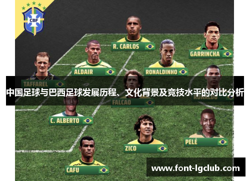 中国足球与巴西足球发展历程、文化背景及竞技水平的对比分析